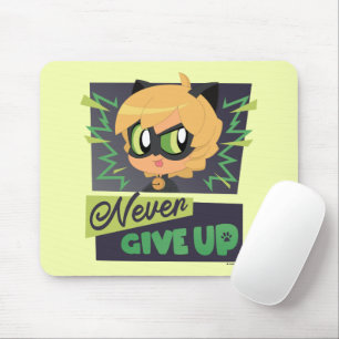 Mousepad Chibi Cat Noir Nunca Desiste