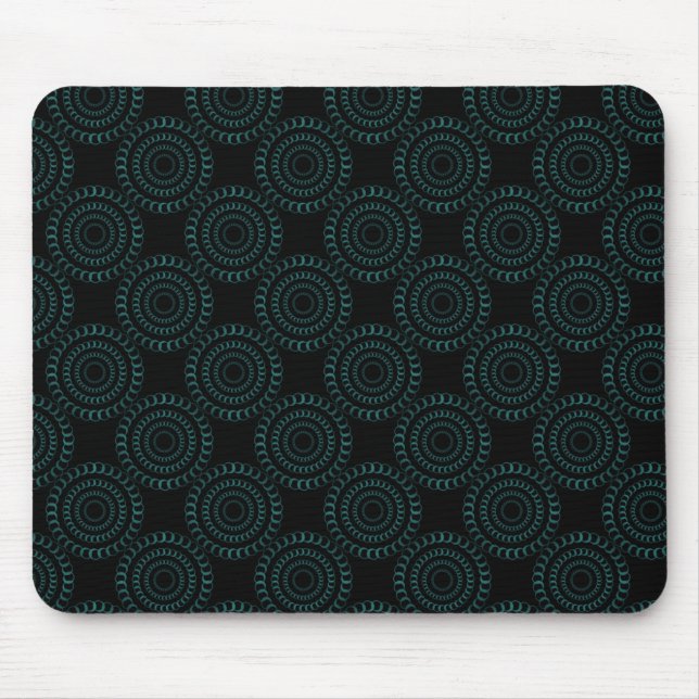 Mousepad Chic Sofisticado, Teal (Frente)