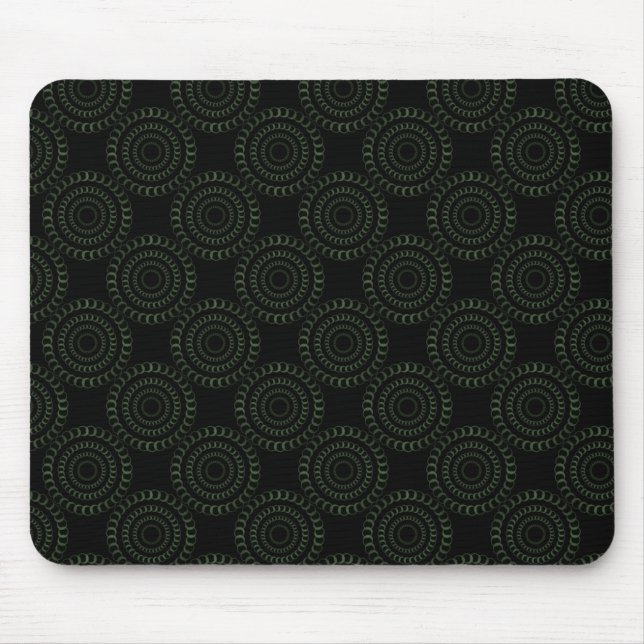 Mousepad Chic Sofisticado, Verde (Frente)