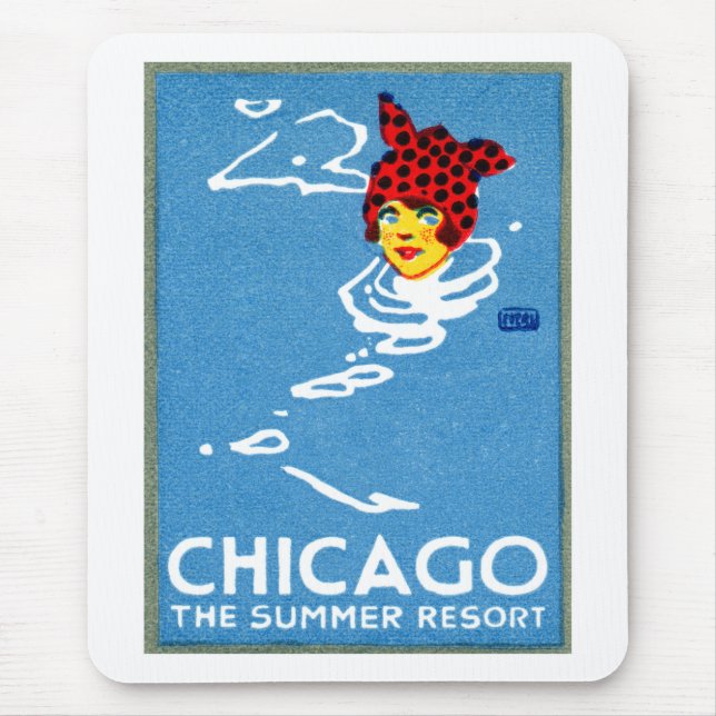 Mousepad Chicago 1912, The Summer Resort (Frente)