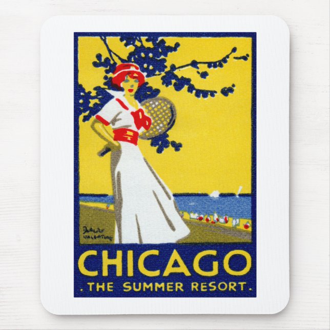 Mousepad Chicago 1912, The Summer Resort (Frente)