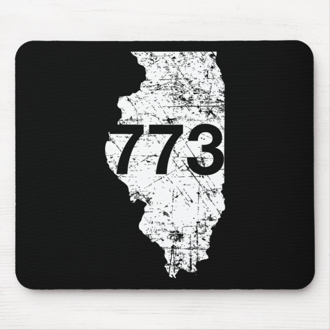Mousepad Chicago Area Code 773 (Frente)
