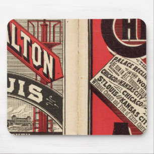 Mousepad Chicago e Alton Railroad