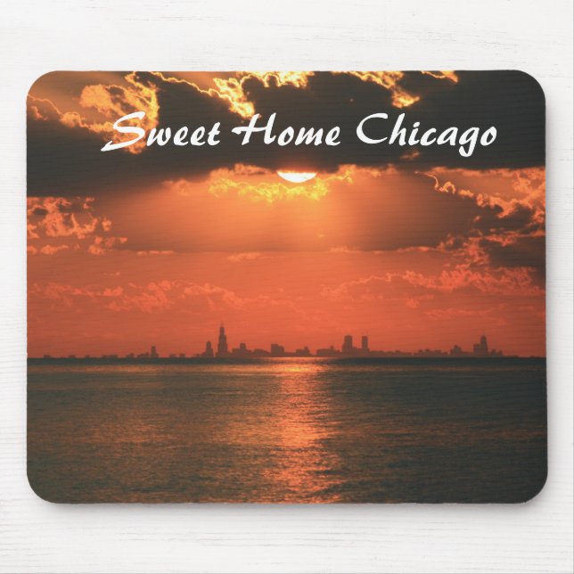 Mousepad Chicago Home doce (Frente)