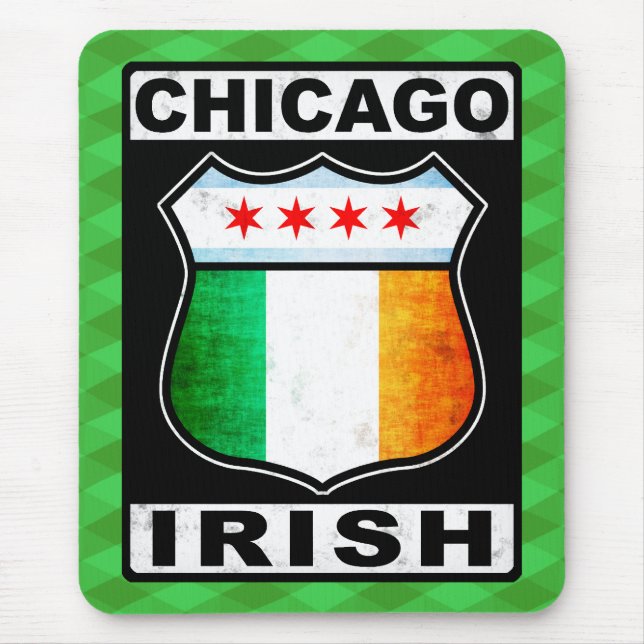 Mousepad Chicago Irish Mousemat (Frente)