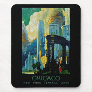 Mousepad Chicago ~ Linhas Centrais de Nova York