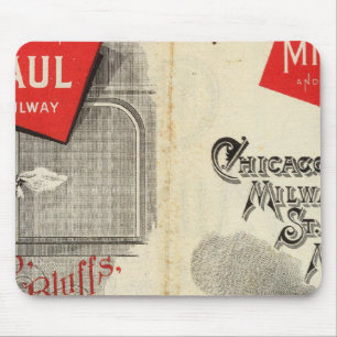 Mousepad Chicago Milwaukee e a Rua Paul Rail