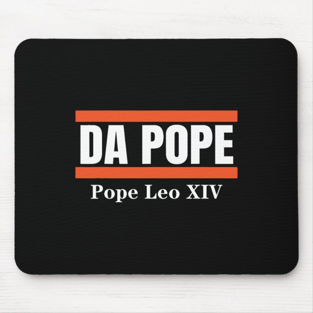 Mousepad Chicago Papa Leo Xiv Shirt Cardeal Robert Prevost (Frente)