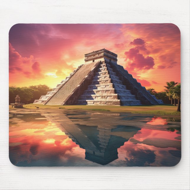 Mousepad Chichen Itza, México (Frente)