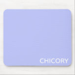 Mousepad Chicória - Denominação de cor azul da flor<br><div class="desc">Chicória - Denominação de cor azul da flor</div>