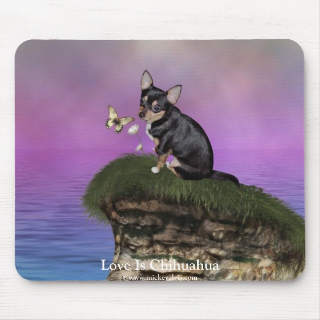 Mousepad Chihuahua 3A de AngelPearlGirl (Frente)