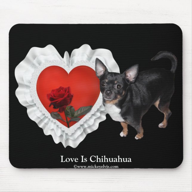 Mousepad Chihuahua 8 de MickeyElvis (Frente)