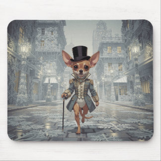 Mousepad Chihuahua About Town In Paris