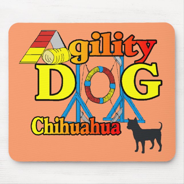 Mousepad Chihuahua_Agilidade (Frente)