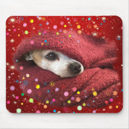 Mousepad Chihuahua do feriado