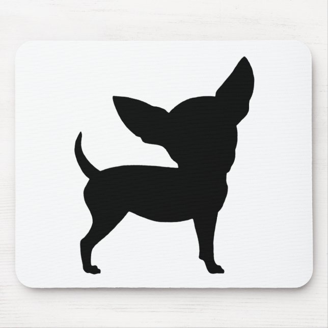 Mousepad Chihuahua engraçada (Frente)