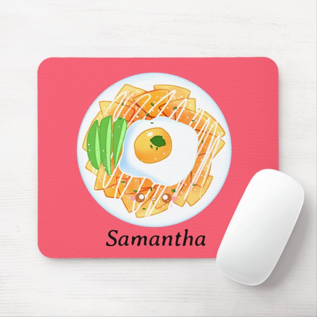 Mousepad Chilaquiles Rojos (Com mouse)