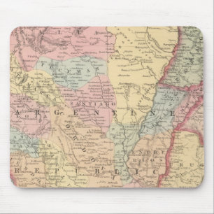 Mousepad Chile, República da Argentina, Paraguai e Uruguai