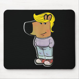 Mousepad Chill Trump Meme Enchimento Engraçado Memória das