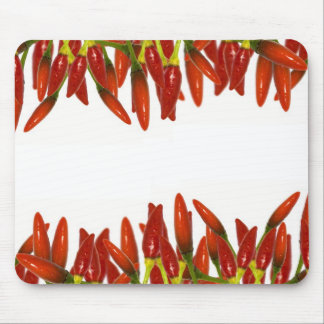 Mousepad chilli frame with white space for text