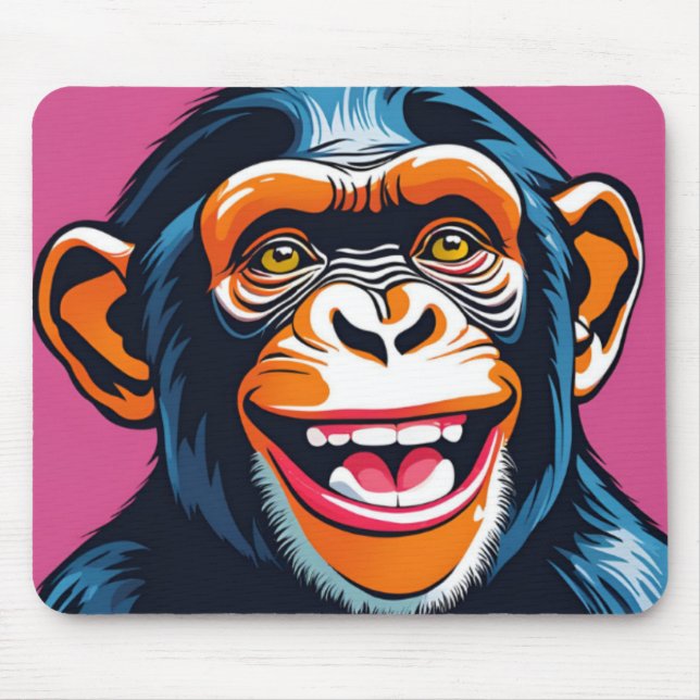 Mousepad Chimpanzé Bonito Ri (Frente)