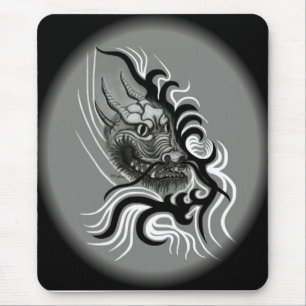 Mousepad China-Drache no Estilo Tatto