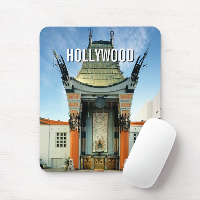 Mousepad Chinês da Hollywood Boulevard Grauman (Com mouse)