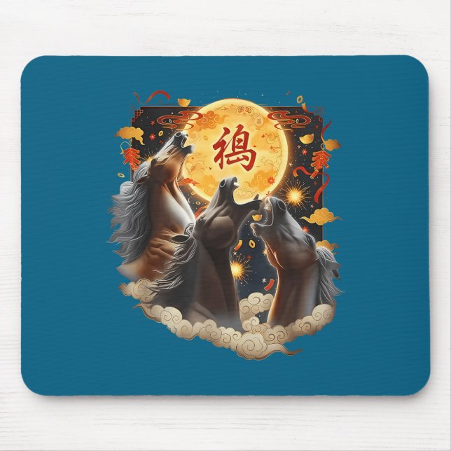 Mousepad Chinese New Year 2026 Year Of The Horse  (Frente)