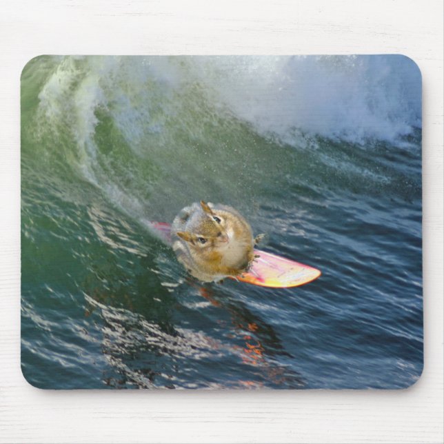 Mousepad Chipset de surf em forma de cuta (Frente)