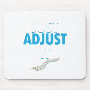 Mousepad Chiropracor Engraçado Apenas Ajuste-O Na Espinha M