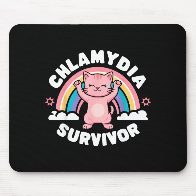 Mousepad Chlamydia Survivor  (Frente)
