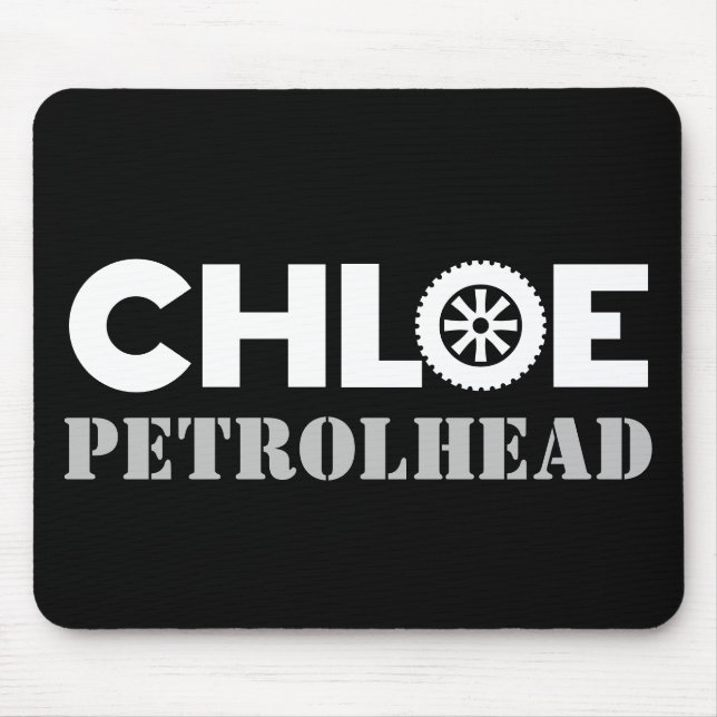 Mousepad Chloe Petrol Head (Frente)