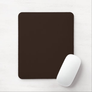 Mousepad Chocolate Escuro, Marrom Sólido, Marrom Escuro