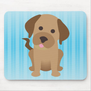 Mousepad Chocolate labrador retriever