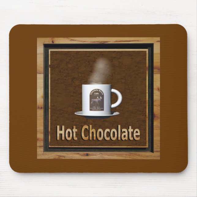 Mousepad Chocolate Quente (Frente)