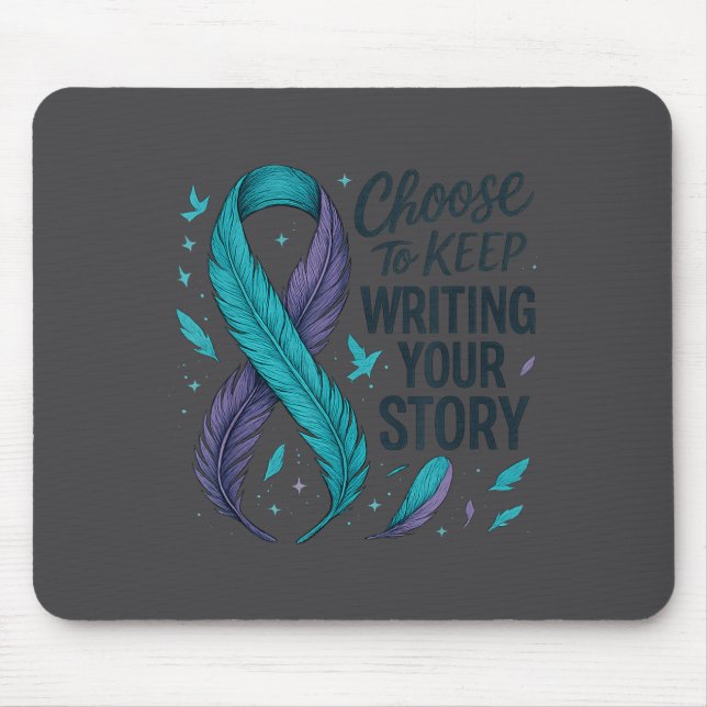 Mousepad Choose To Keep Writing Your Story Insrational Quot (Frente)