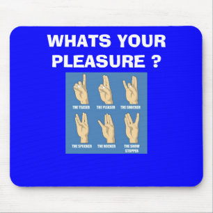 MOUSEPAD CHOQUE O QUE É SEU PRAZER?