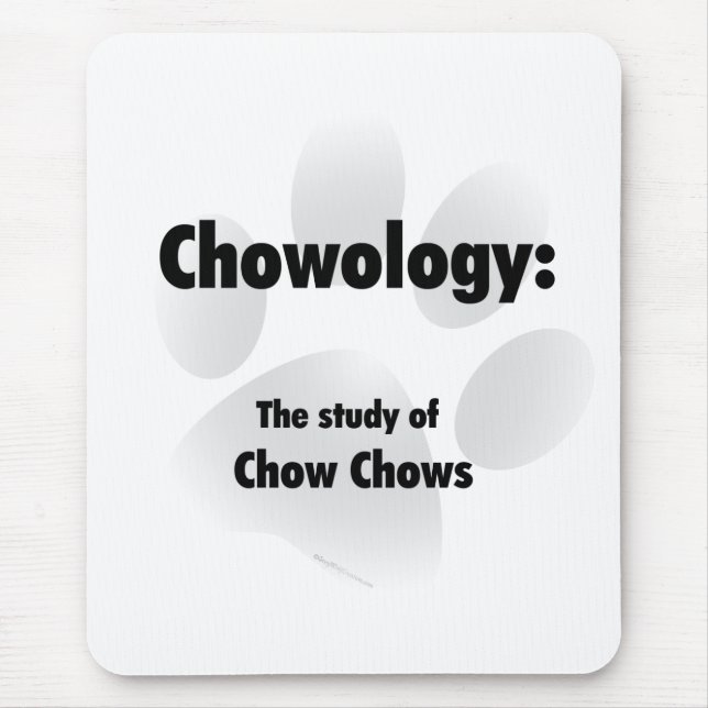 Mousepad Chowology (Frente)