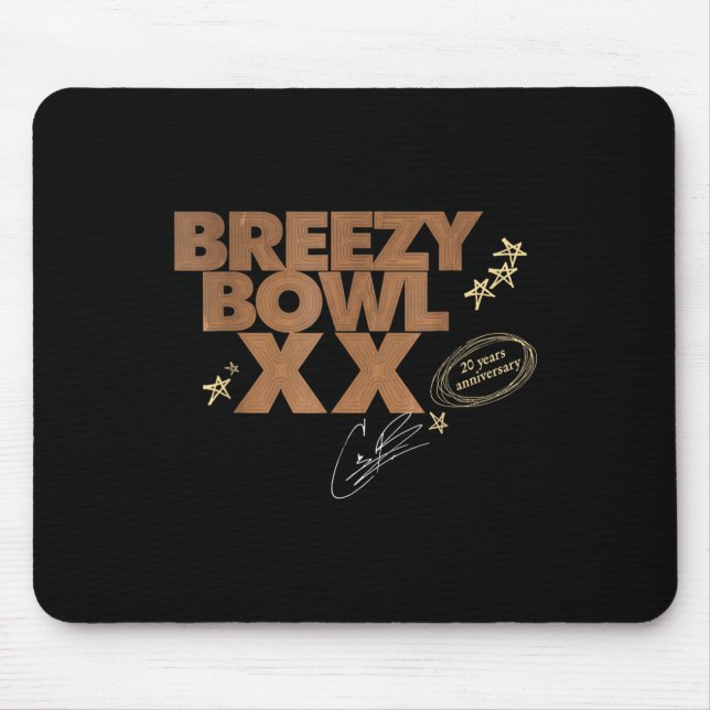 Mousepad Chris Breezy Xx 2025 (Frente)
