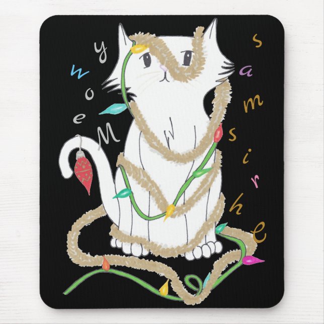 Mousepad Chrismas Mess (Frente)