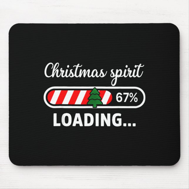 Mousepad Christmas Srit Loading 67 Meme Boys Kids Gen Z Alp (Frente)