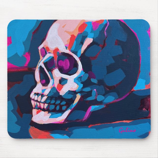 Mousepad Chromatic Skull Painting (Frente)