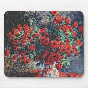 Mousepad Chrysanthemum Vermelho, Monet