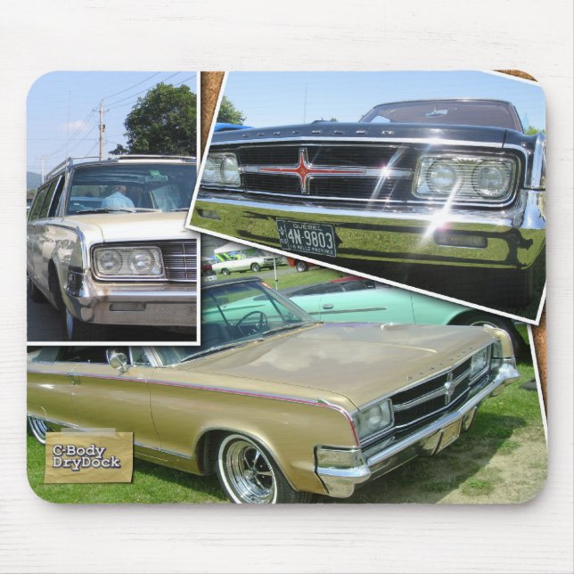 Mousepad Chrysler Eyed vidro (Frente)