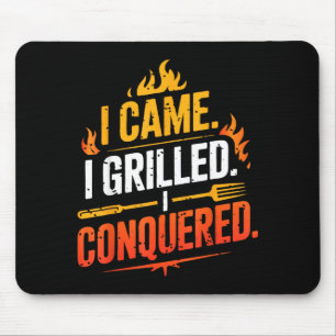 Mousepad Churrasco bbq piada grelhar mestre cozinheiro chef
