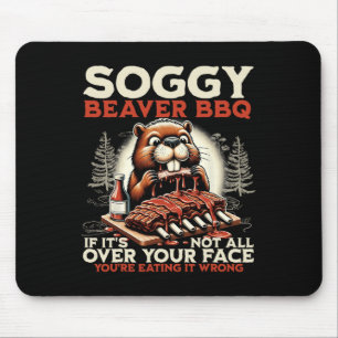 Mousepad Churrasco de castor de porco, se não está na sua c