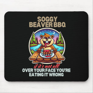 Mousepad Churrasco de castor de porco, se não está na sua c