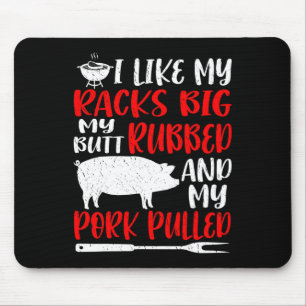 Mousepad Churrasco Engraçado Eu Gosto De Minhas Costelas Gr
