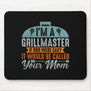 Mousepad Churrasco Engraçado Eu Sou Um Grillmaster Homens G