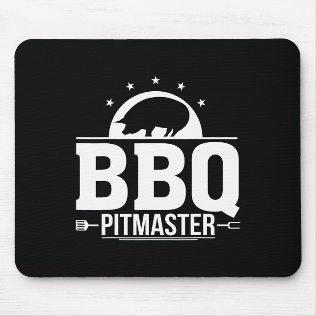 Mousepad Churrasco Pitmaster Grill Master Tee Para Pistas D (Frente)
